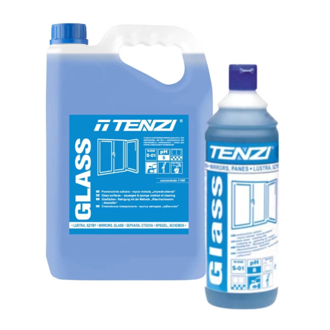 Detergent curățare geamuri Glass 1 L / 5 L